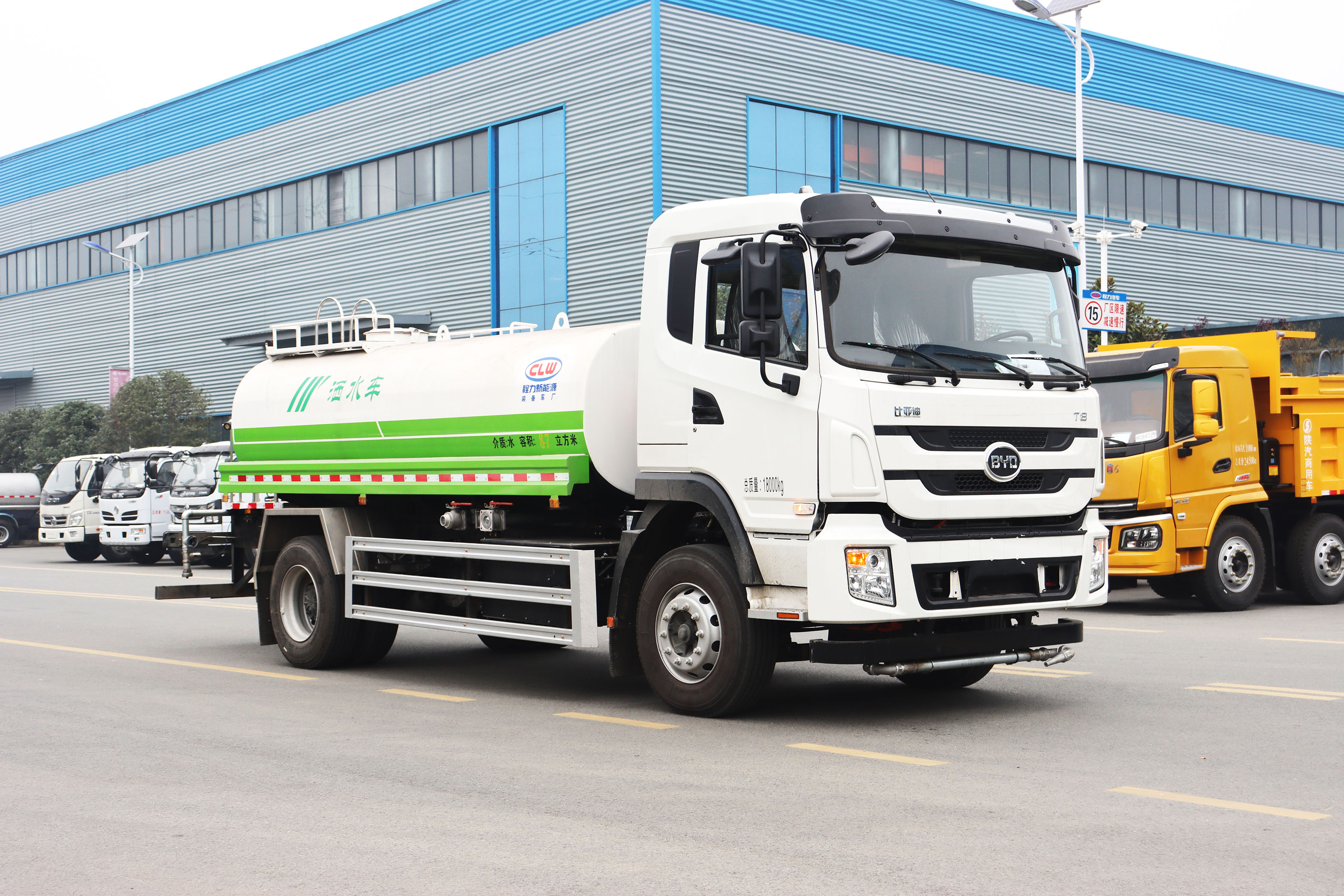 11方比亞迪T8純電動(dòng)高端多功能灑水車