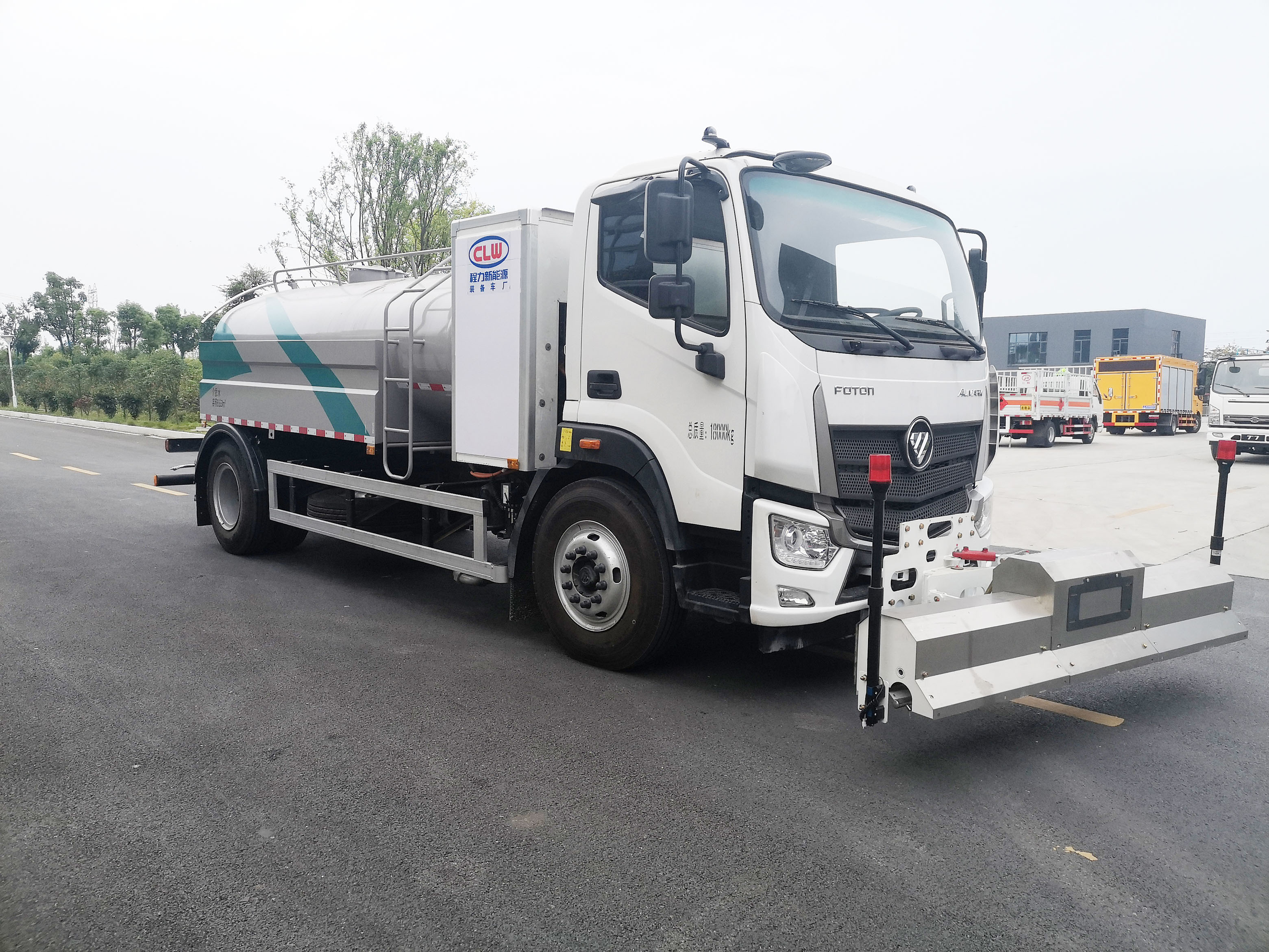 10方福田歐馬可純電動(dòng)高端多功能清洗車