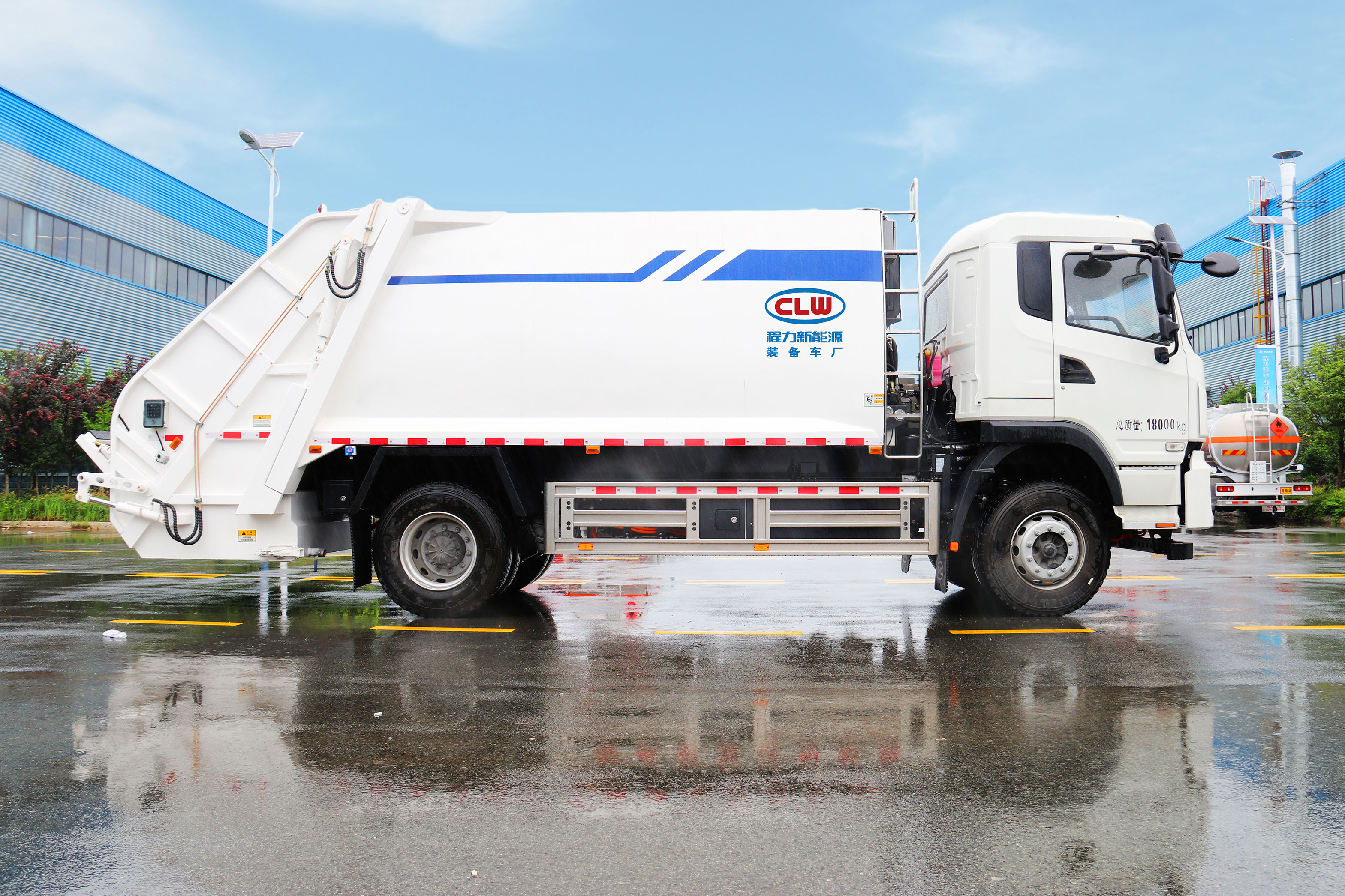 12方比亞迪T8純電動(dòng)壓縮垃圾車(chē)圖片3